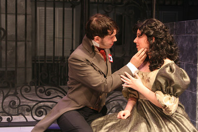 Kory Weimer and Melissa Miller in Les Misérables