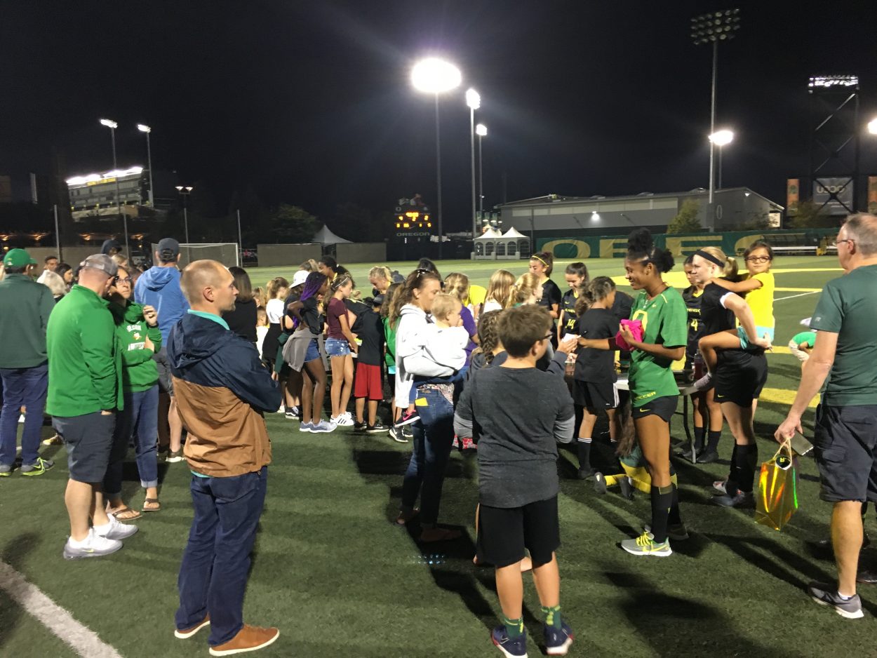 Oregon Soccer Finds First Win of Season at Home Eugene Weekly