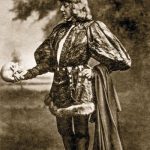 Actress Sarah Bernhardt plays the role of Hamlet in 1899 London