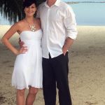 Ashley Jordan and Daniel Evans in Belize