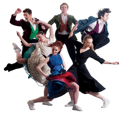 The cast of Eugene Ballet Company’s Tommy.