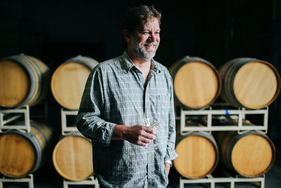 Alan Mitchell of Territorial Vineyards. Photo by Trask Bedortha.