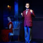 Jenny Parks and Alex Holmes in ACE’s Clue: The musical