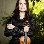 Bulgarian fiddler Bella Hristova. Photo by Lisa-Marie Mazzucco