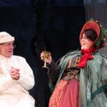 Robert Hirsh and Brittany Dorris in OCT’s A Christmas Carol