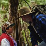 Julian Dennison and Sam Neill in Hunt For The Wilderpeople