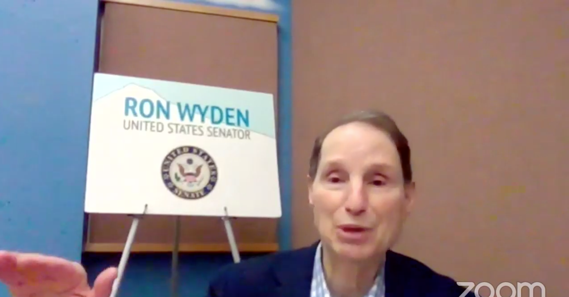 Ron Wyden Hosts Virtual Town Hall Meeting