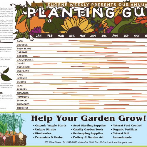 2014 Planting Guide – Eugene Weekly