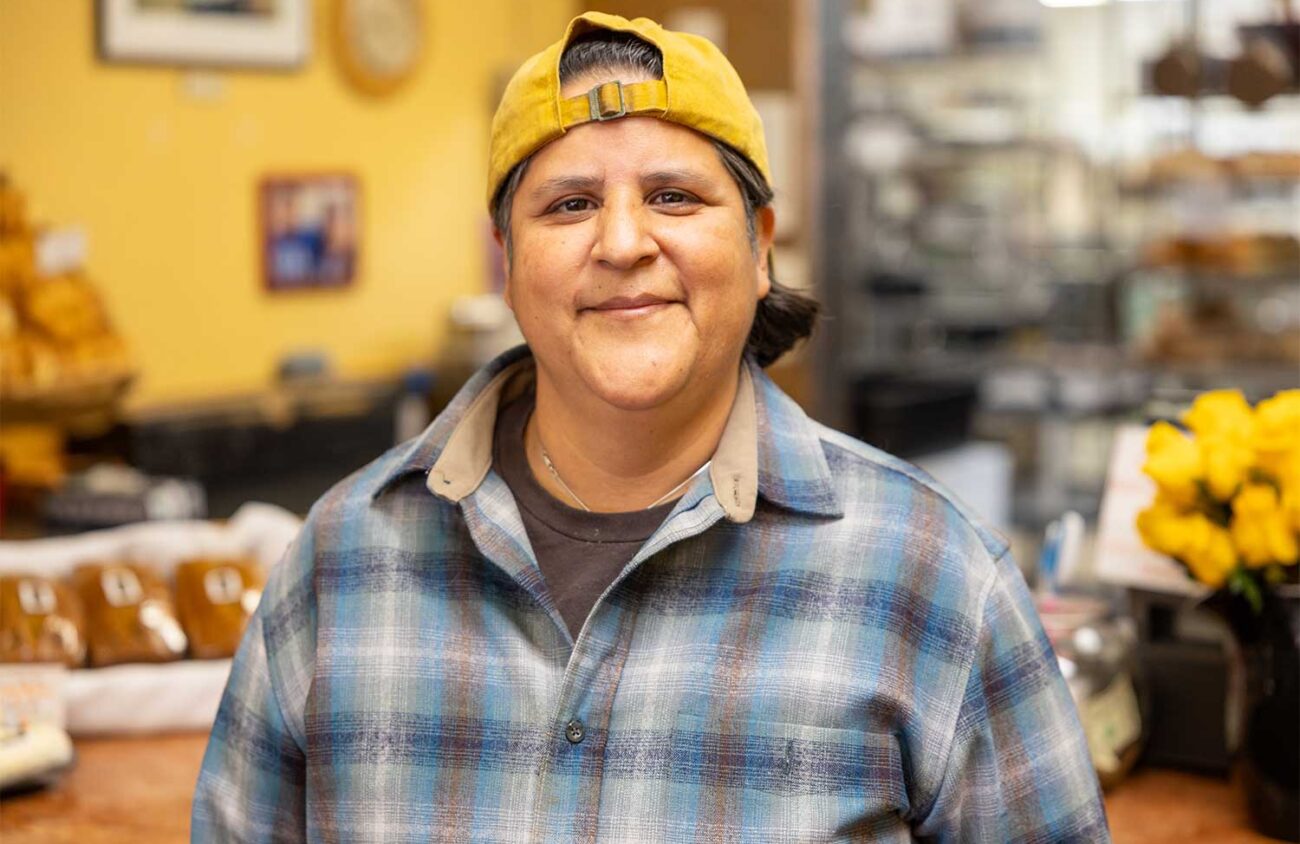 Maria Martin, owner of Metropol Bakery. Photo by Eve Weston.