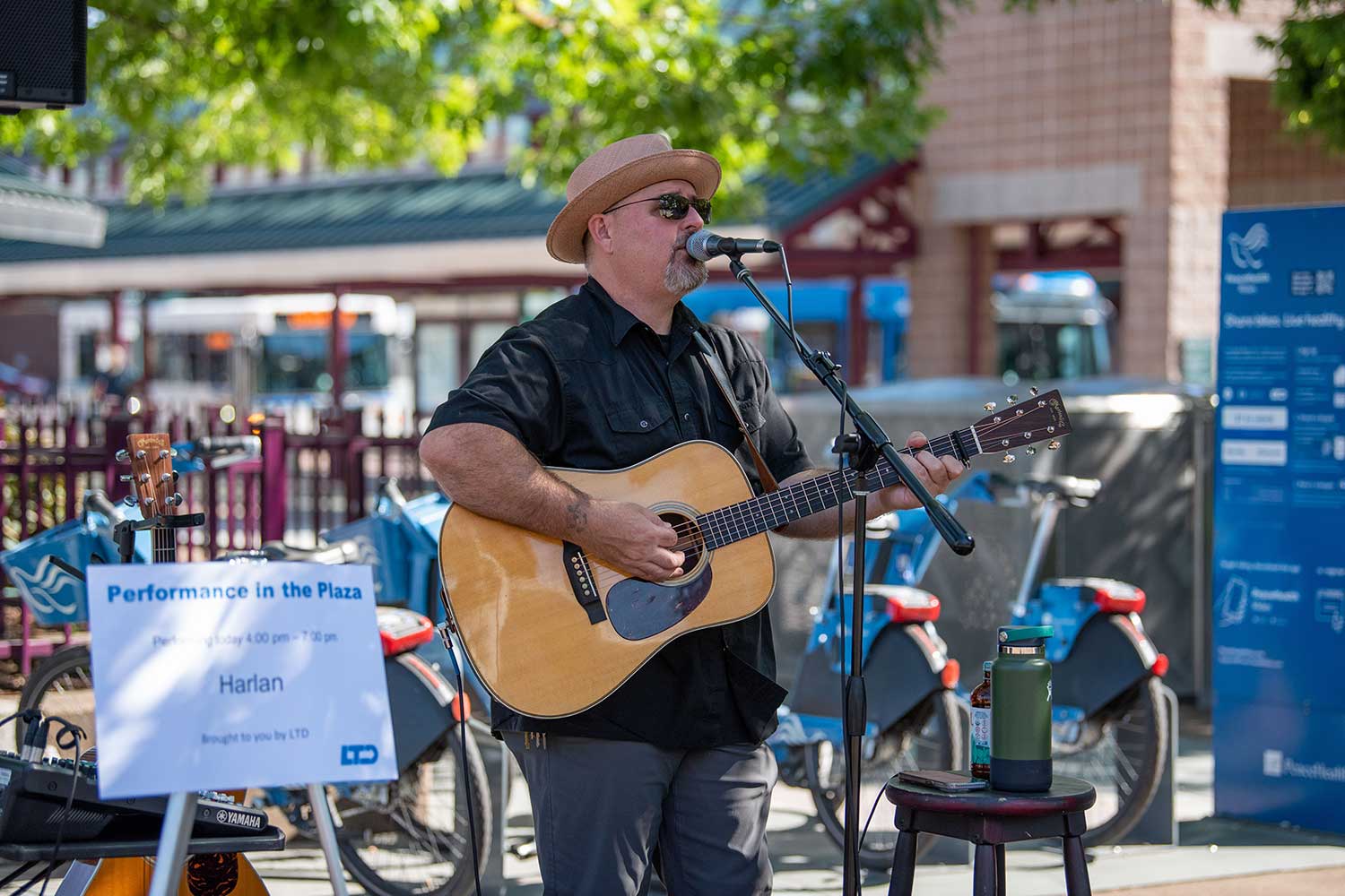 Where the Buses Stop, the Music Starts